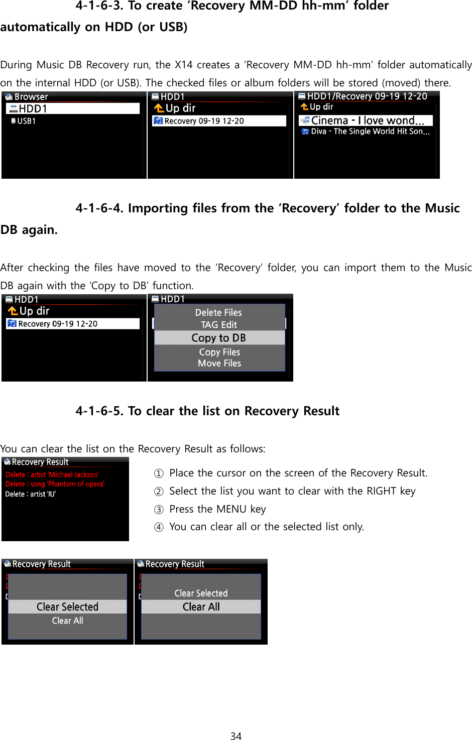 Page 34 of Novatron X14 HiFi-Audio User Manual X14  English ver1 1