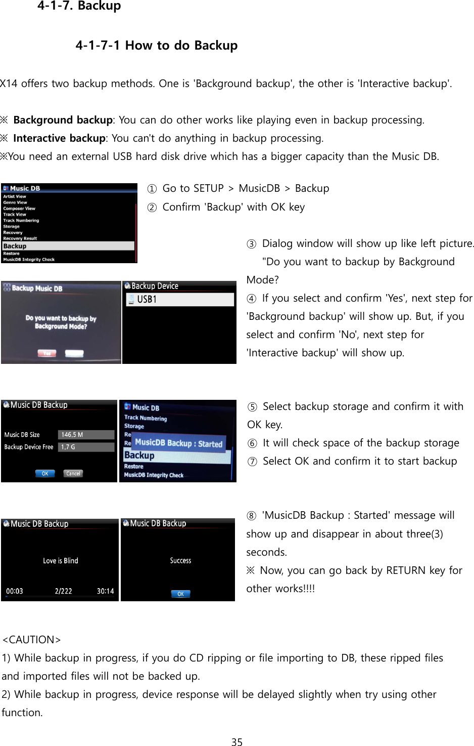Page 35 of Novatron X14 HiFi-Audio User Manual X14  English ver1 1