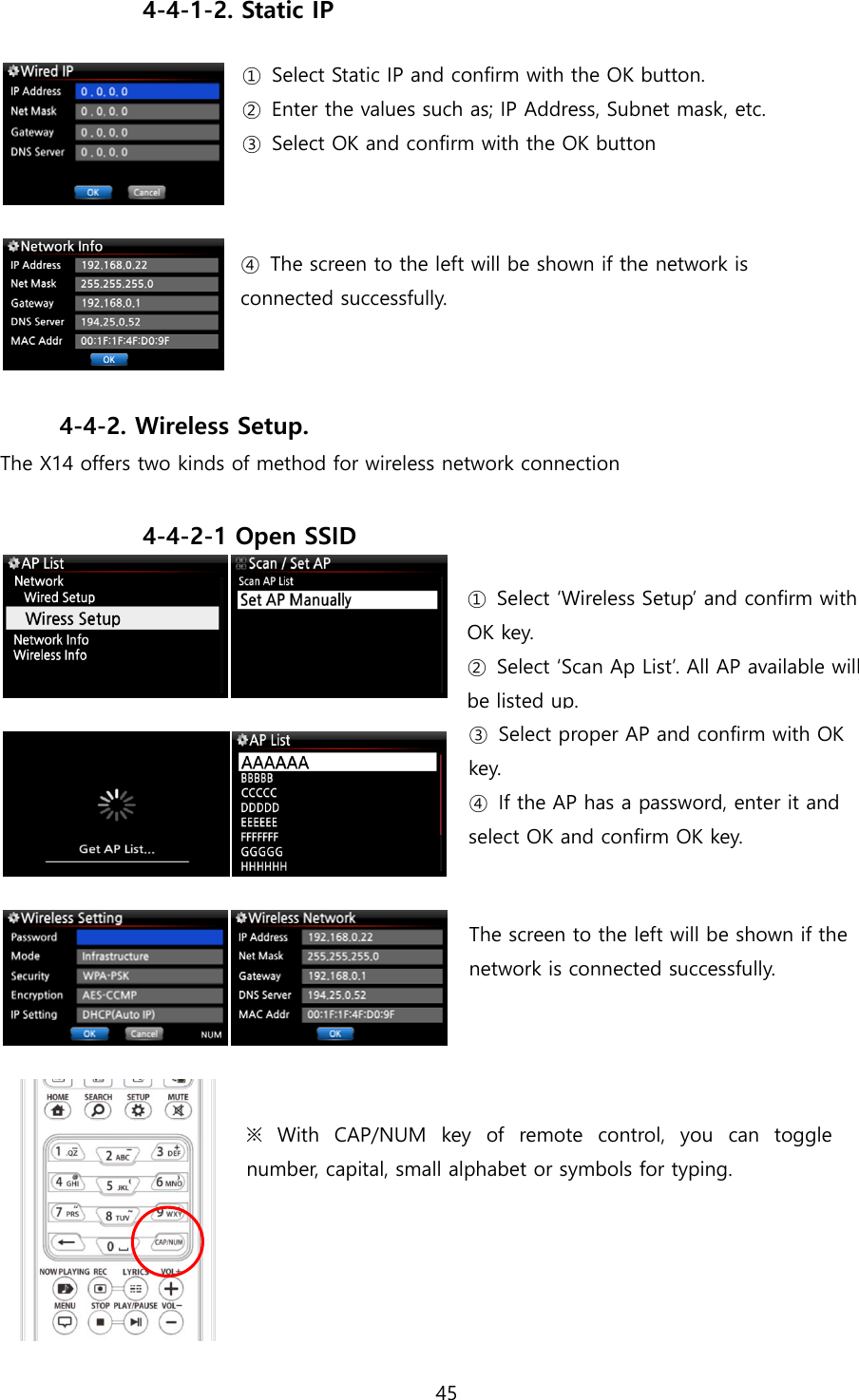 Page 45 of Novatron X14 HiFi-Audio User Manual X14  English ver1 1