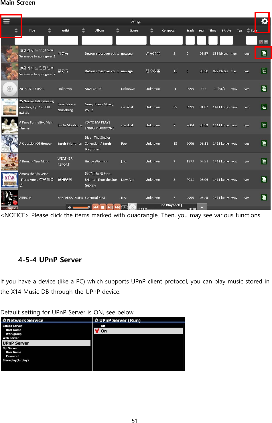 Page 51 of Novatron X14 HiFi-Audio User Manual X14  English ver1 1