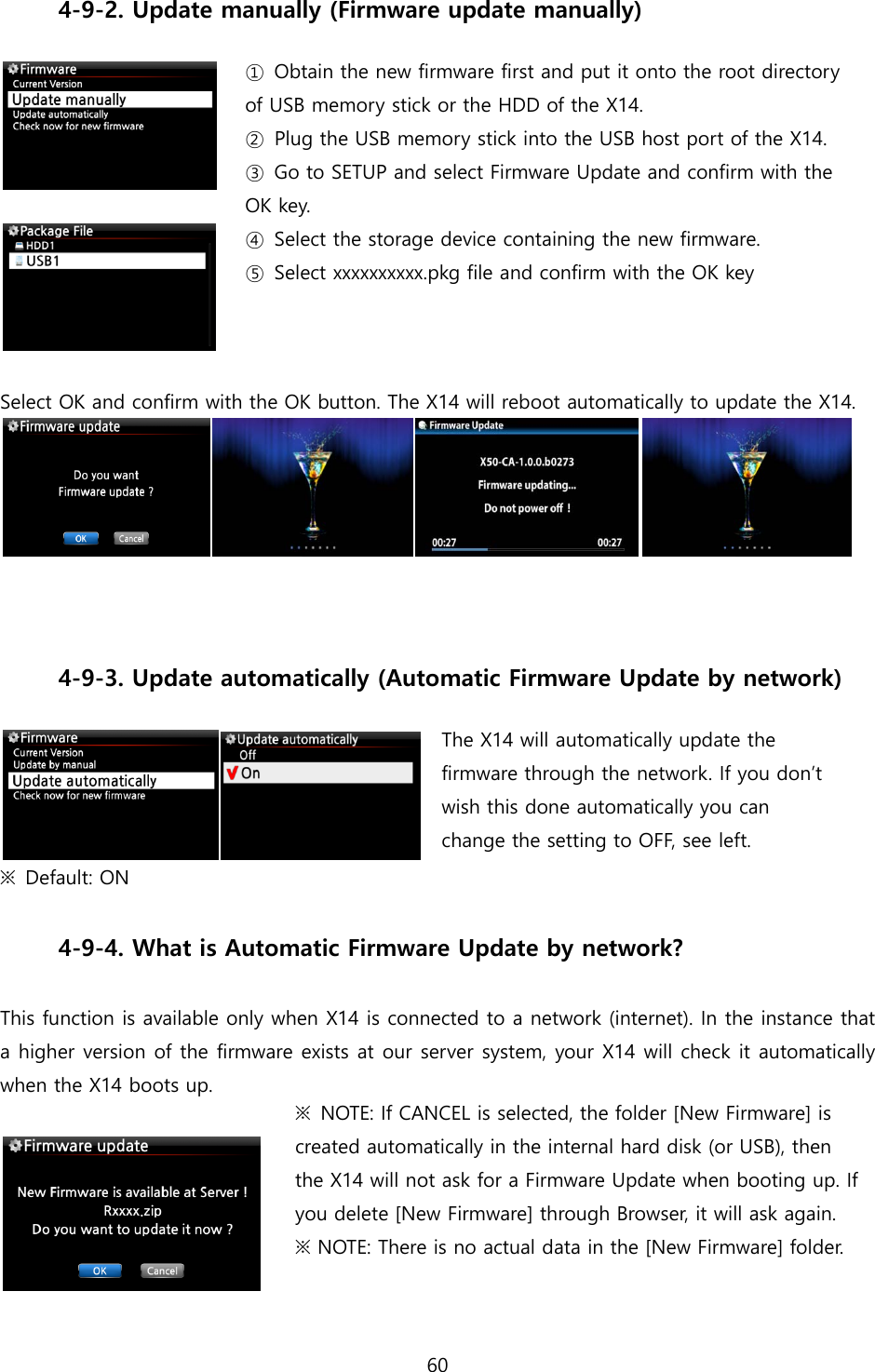 Page 60 of Novatron X14 HiFi-Audio User Manual X14  English ver1 1