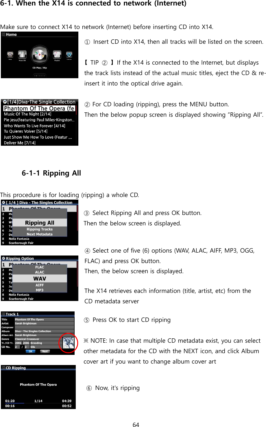 Page 64 of Novatron X14 HiFi-Audio User Manual X14  English ver1 1