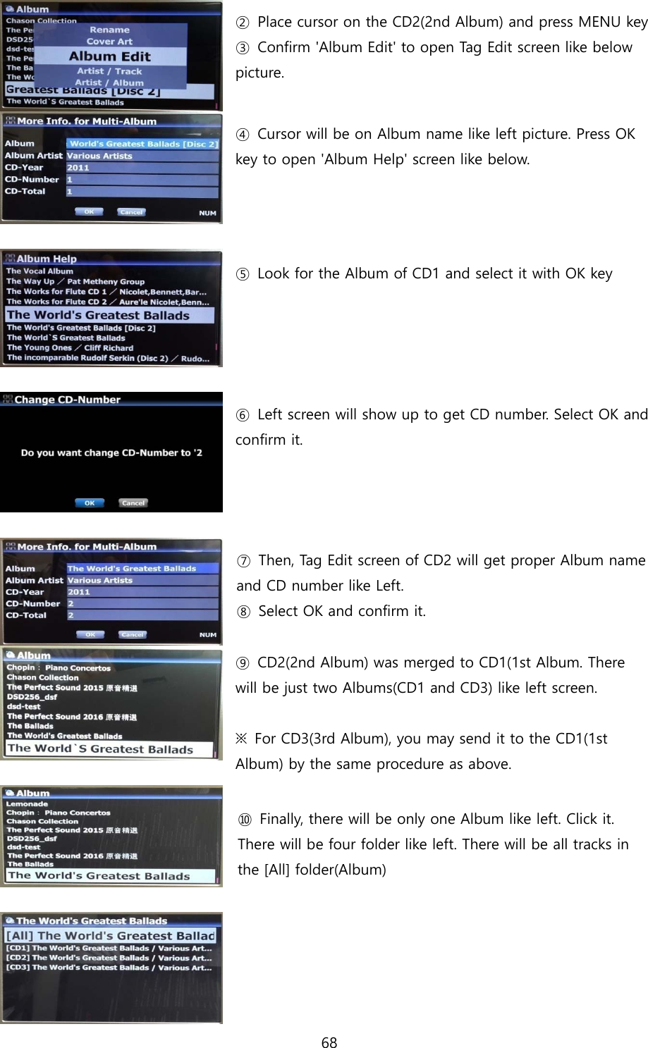 Page 68 of Novatron X14 HiFi-Audio User Manual X14  English ver1 1