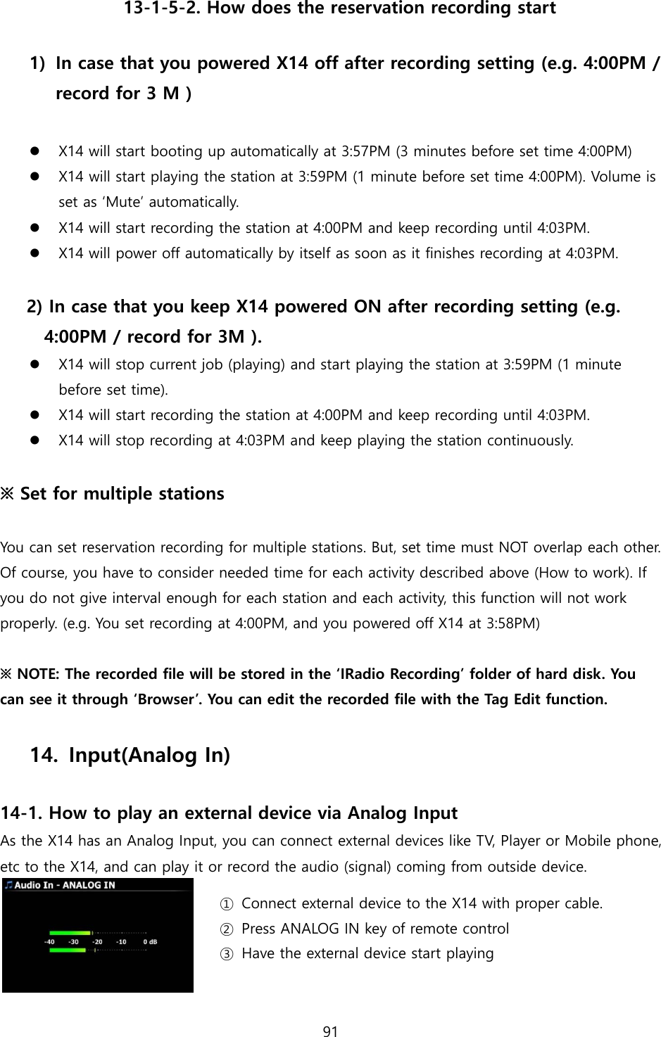 Page 22 of Novatron X14 HiFi-Audio User Manual X14  English ver1 1