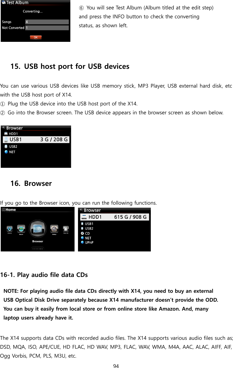 Page 25 of Novatron X14 HiFi-Audio User Manual X14  English ver1 1