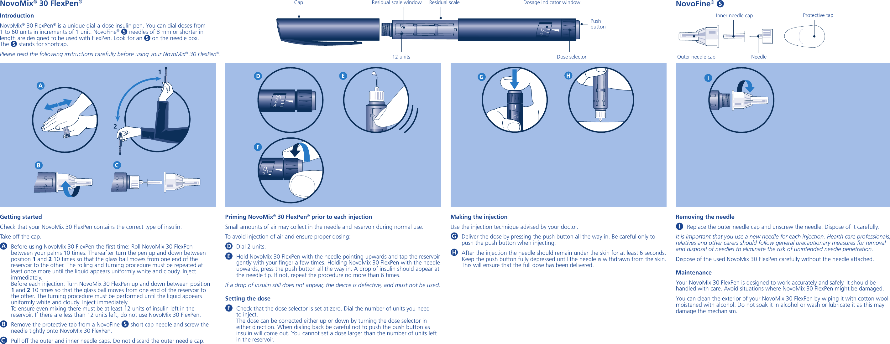 Page 2 of 2 - Novo-Nordisk Novo-Nordisk-Insulin-Pen-30-Users-Manual- 8-9673-90-001-1  Novo-nordisk-insulin-pen-30-users-manual