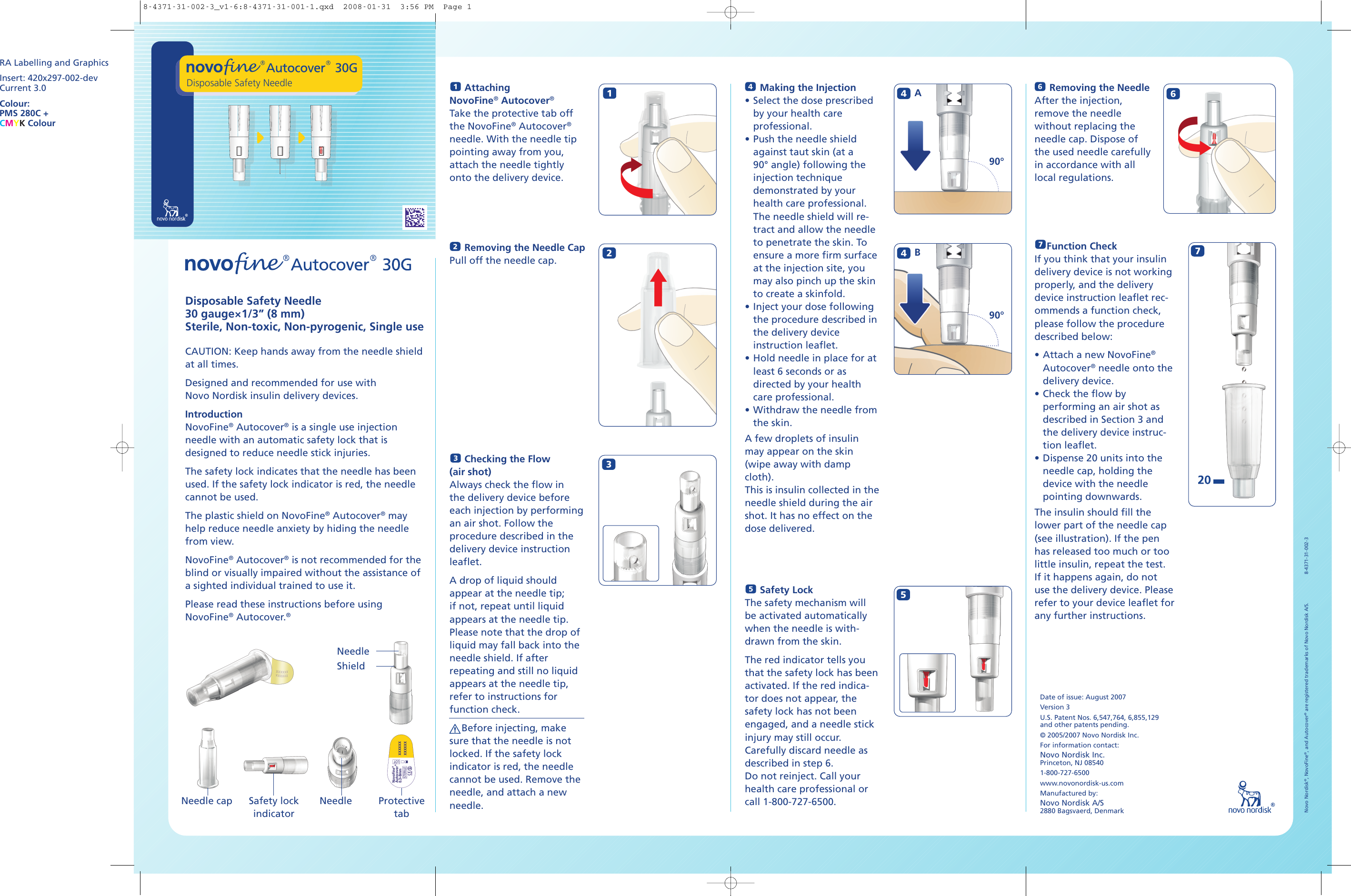 Page 1 of 1 - Novo-Nordisk Novo-Nordisk-Novofine-Autocover-30G-Users-Manual- 8-4371-31-001-1  Novo-nordisk-novofine-autocover-30g-users-manual