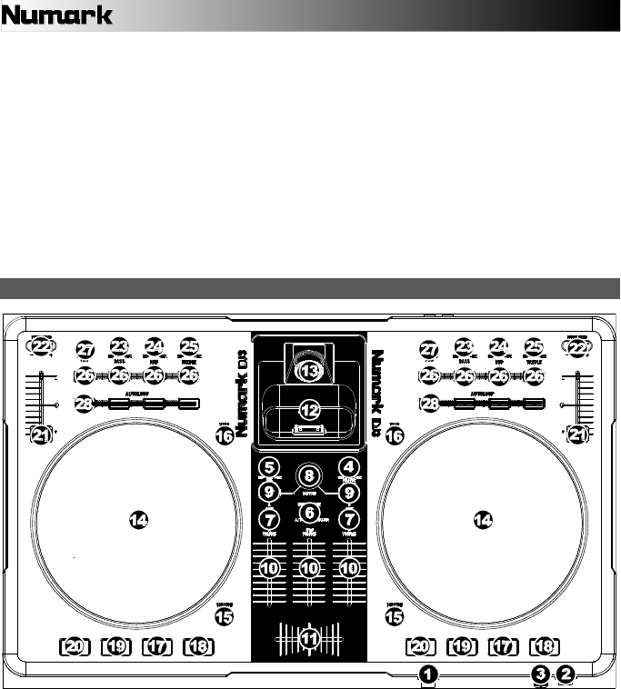 Numark Idj3 Mixvibes Quick Start Guide Quickstart V1 0