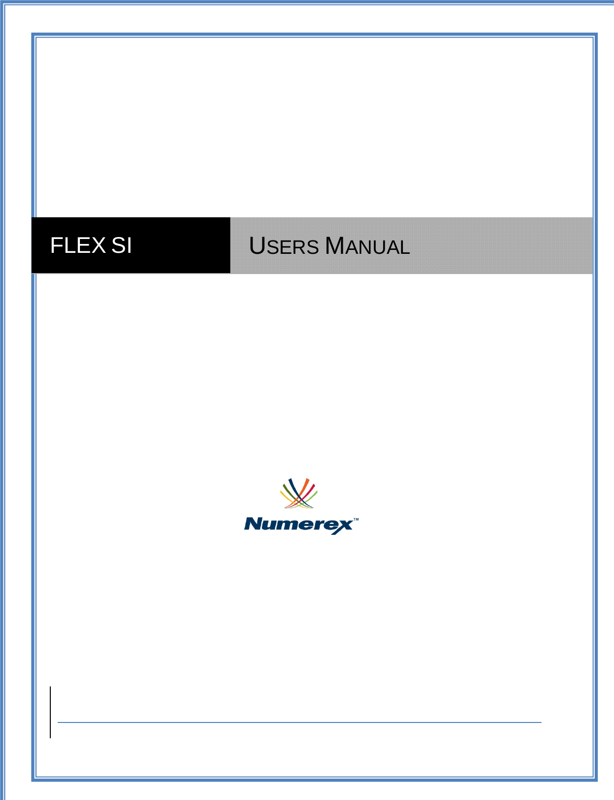 FLEX SI  USERS MANUAL 