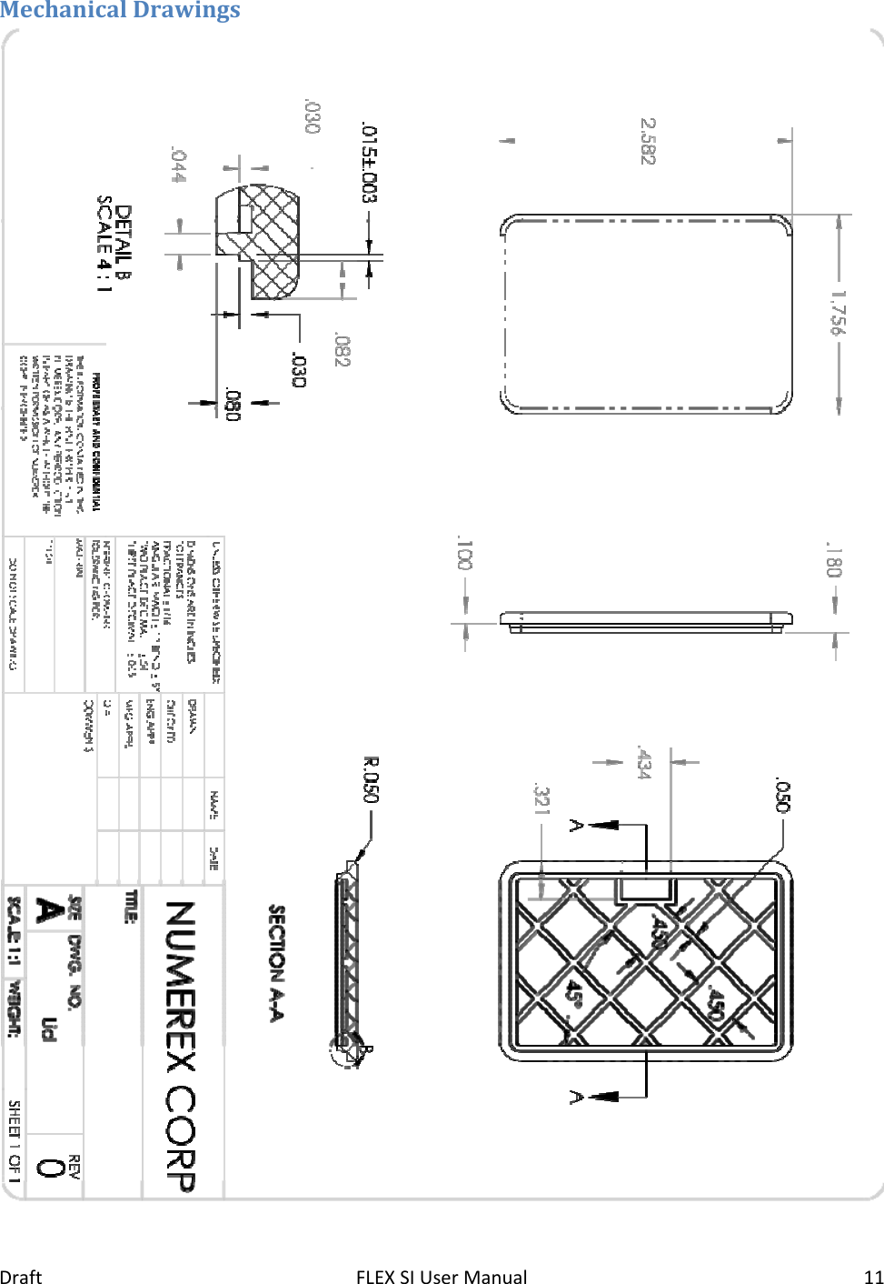 DraftFLEXSIUserManual11MechanicalDrawings