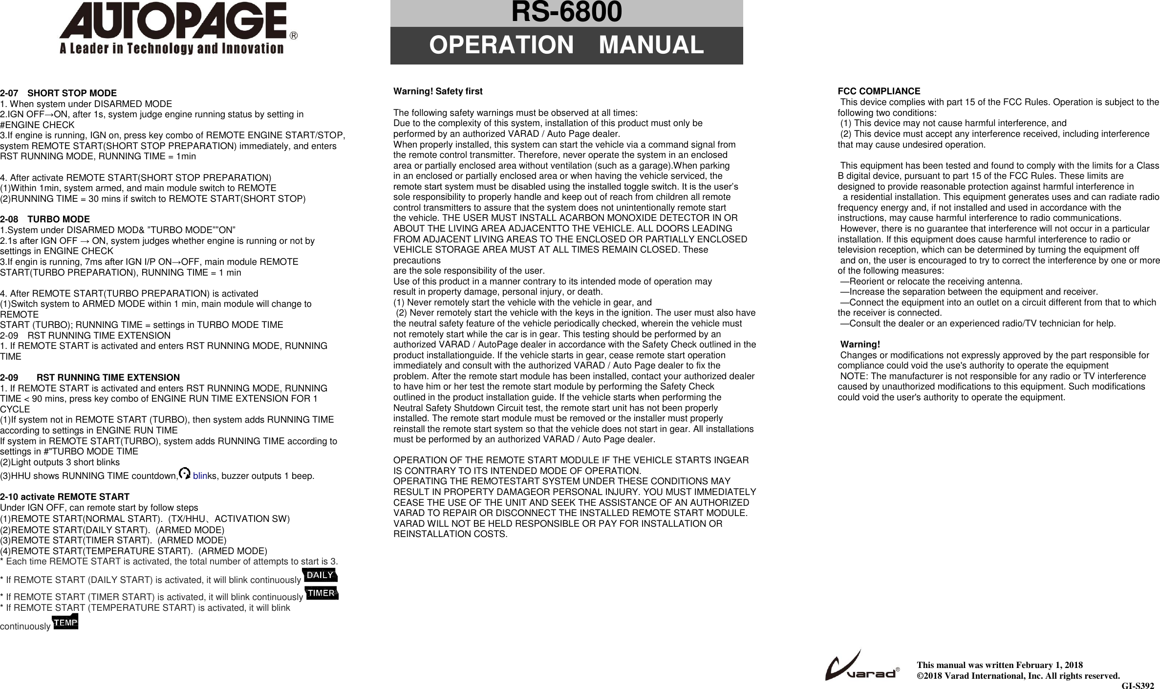 Page 7 of Nutek NTRC REMOTE CONTROLLER User Manual 