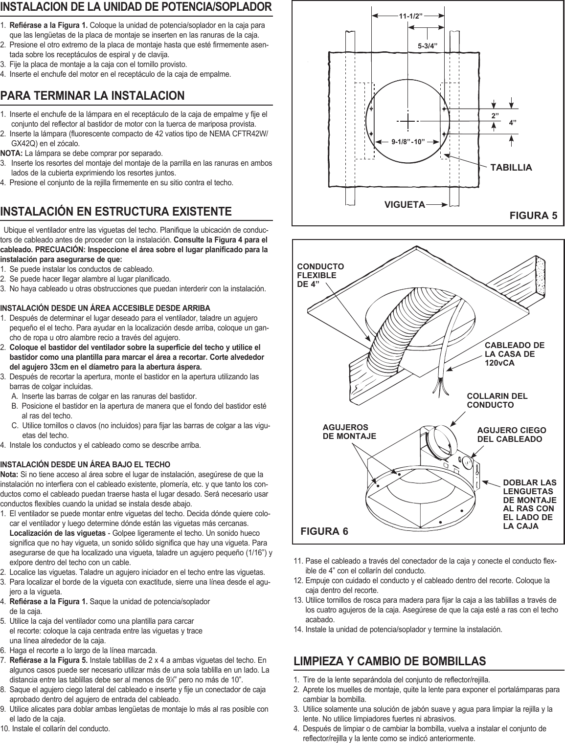 Page 9 of 12 - Nutone Nutone-8663Rft-Users-Manual-  Nutone-8663rft-users-manual