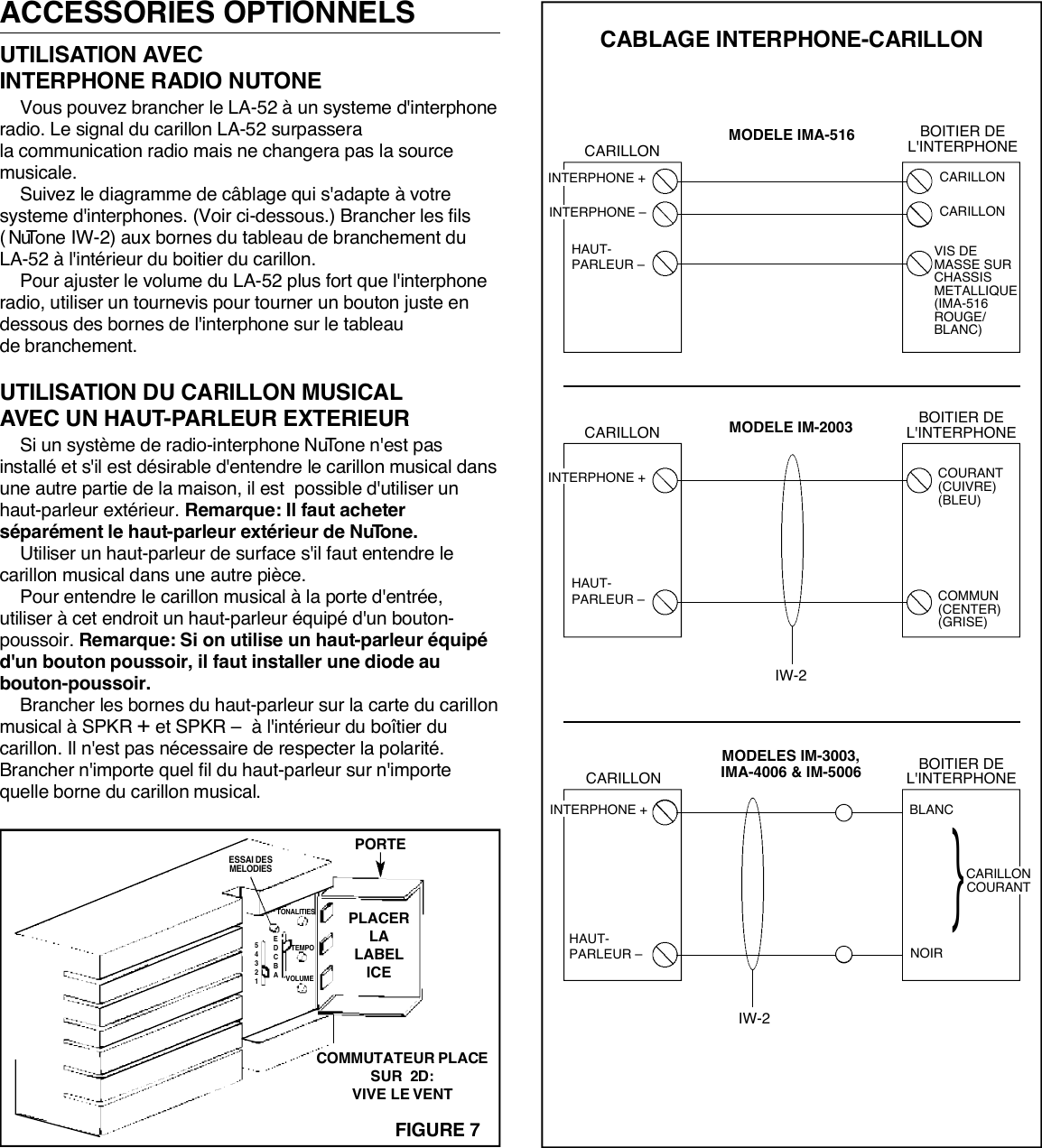 Page 11 of 12 - Nutone Nutone-La-52-Series-Users-Manual- LA-52 Ins 84316  Nutone-la-52-series-users-manual