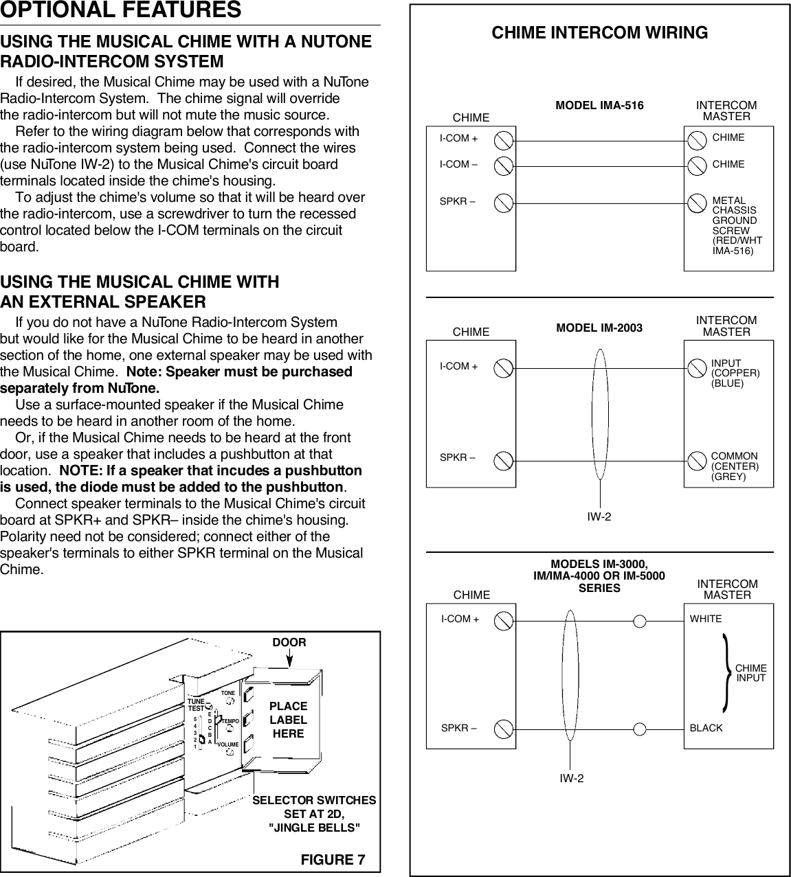 Page 3 of 12 - Nutone Nutone-La-52-Series-Users-Manual- LA-52 Ins 84316  Nutone-la-52-series-users-manual