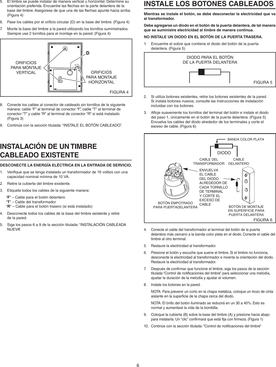 Page 6 of 8 - Nutone Nutone-La600Wh-Quick-Start-Guide