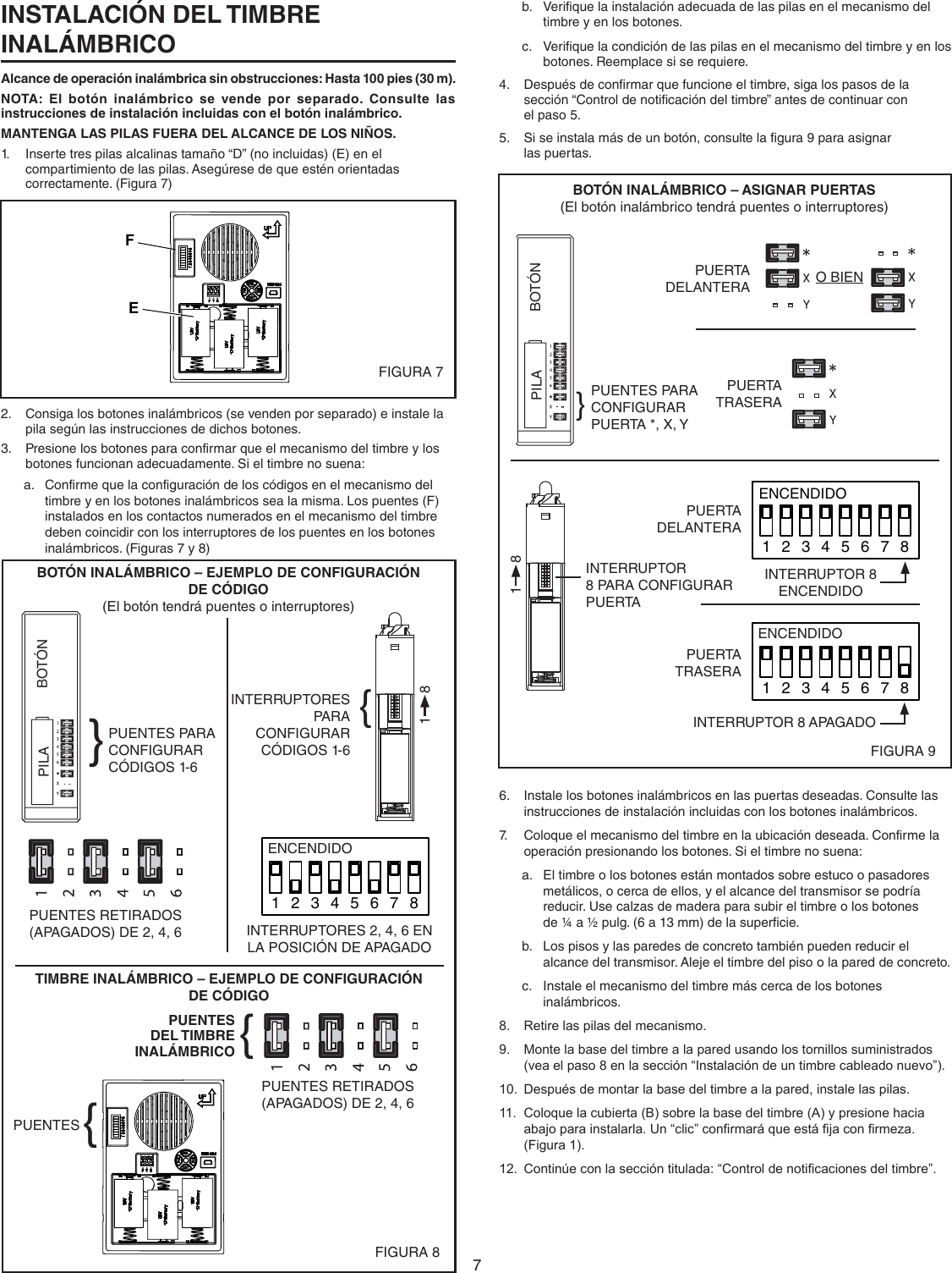 Page 7 of 8 - Nutone Nutone-La600Wh-Quick-Start-Guide