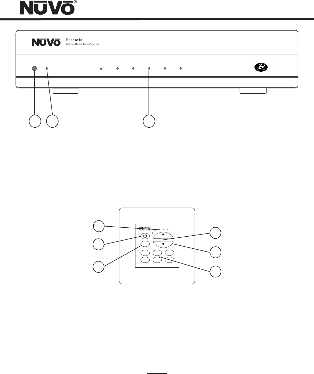 Nuvo Home Theater System Nv E6D Uk Users Manual Installation 0730