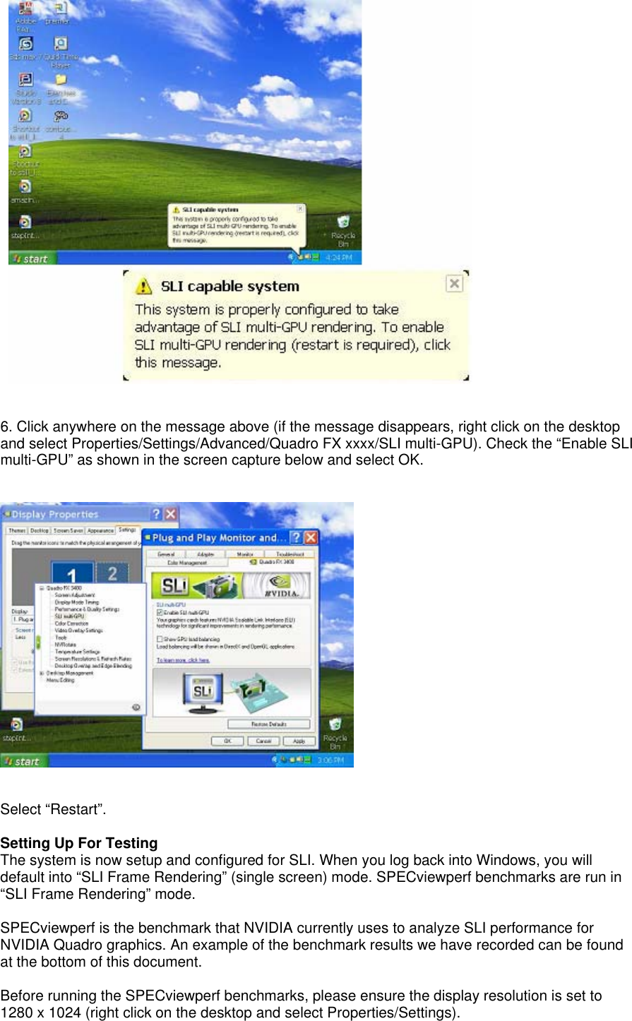 Page 5 of 9 - Nvidia Nvidia-Nvidia-Quadro-Users-Manual- SLI For Quadro  Nvidia-nvidia-quadro-users-manual