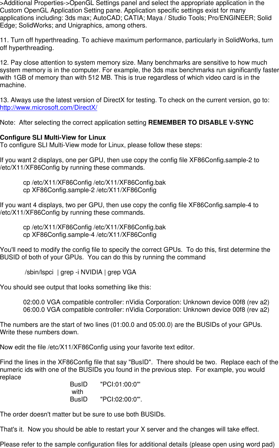 Page 8 of 9 - Nvidia Nvidia-Nvidia-Quadro-Users-Manual- SLI For Quadro  Nvidia-nvidia-quadro-users-manual