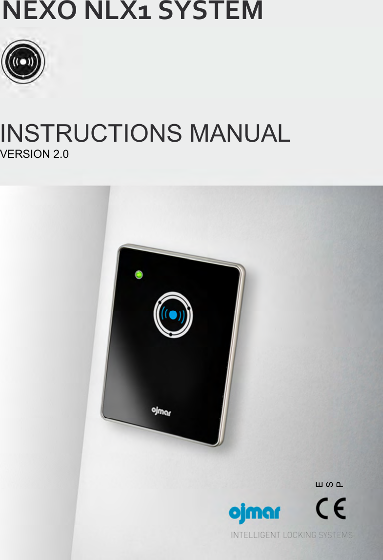 ESP INSTRUCTIONS MANUAL VERSION 2.0 NEXO NLX1 SYSTEM 