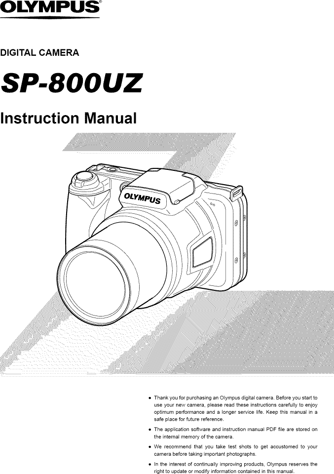 OLYMPUS Cameras, All Manual L1004215