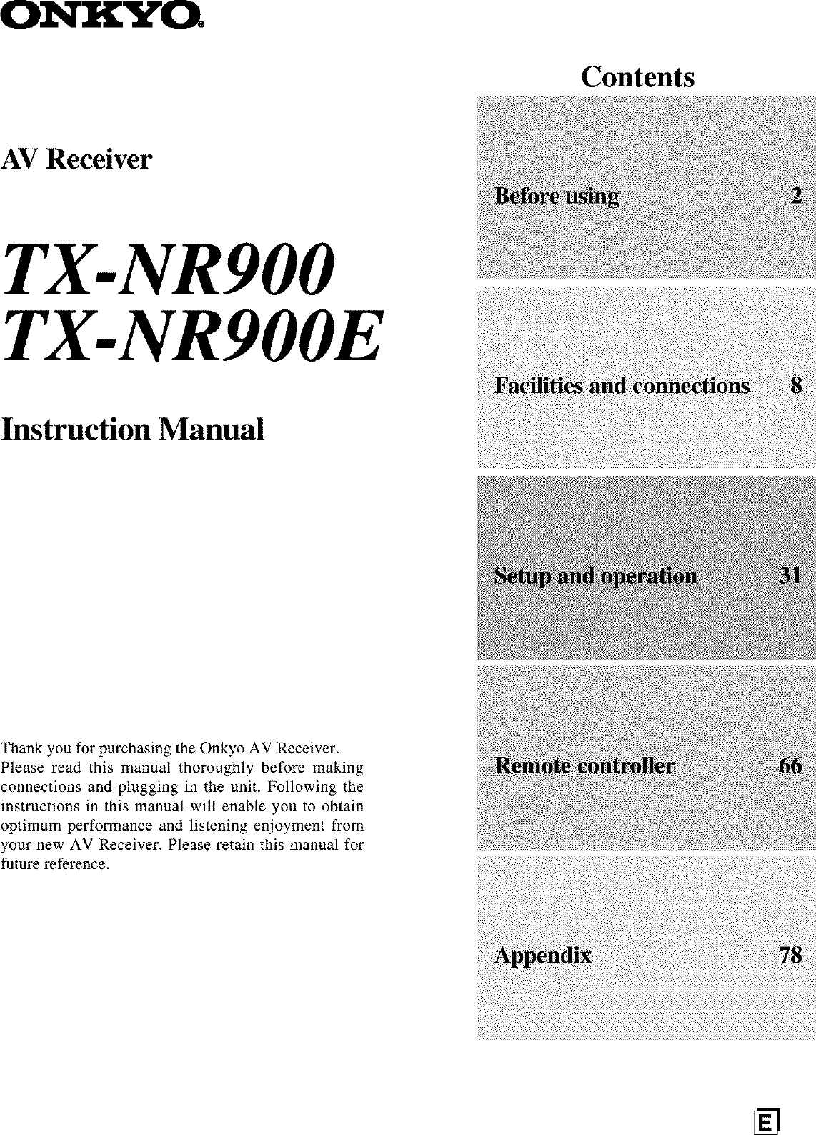 ONKYO USER MANUAL DOWNLOAD visual data 8