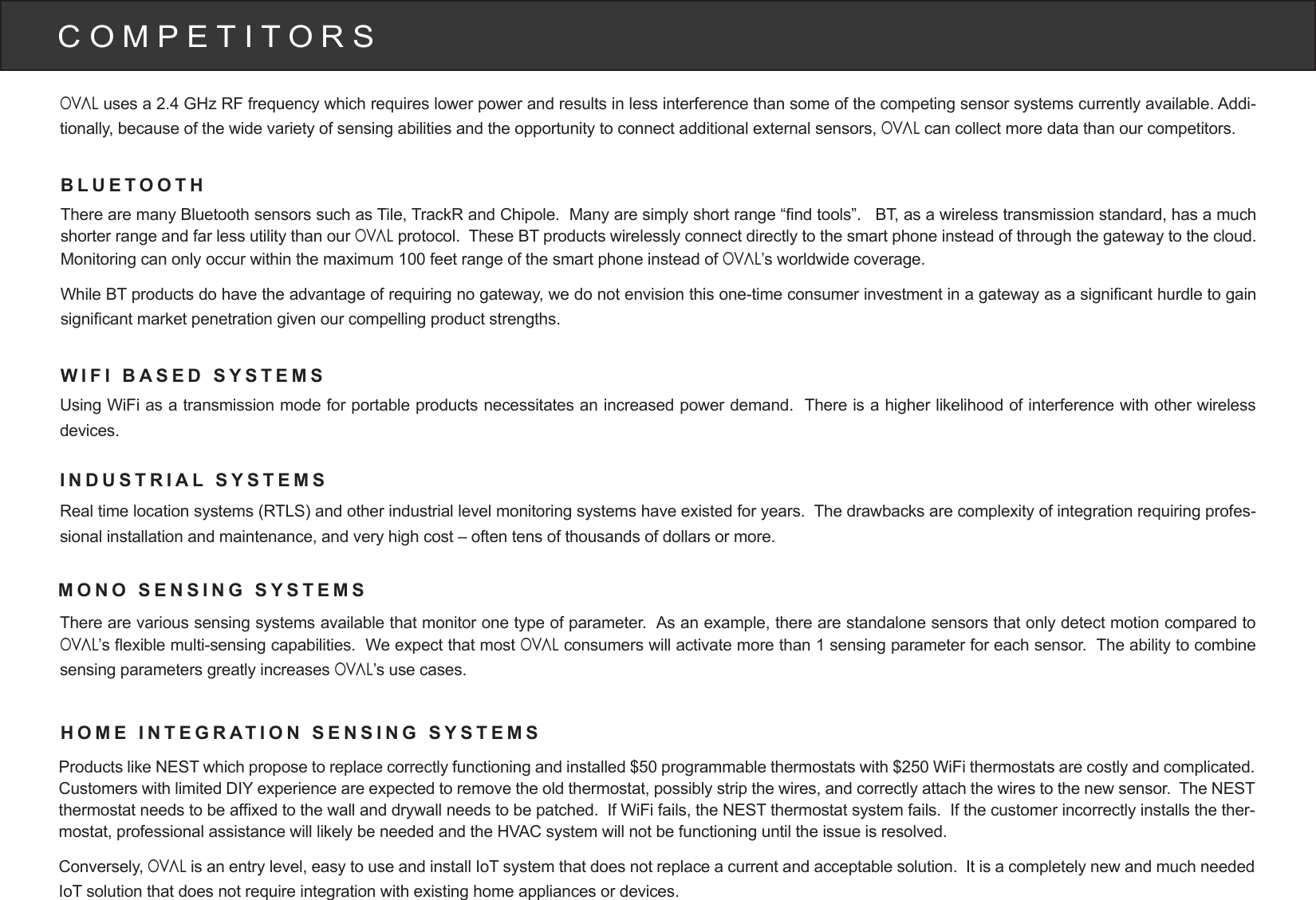 Page 16 of OVAL DIGITAL OVALGATEWAY OVAL SMART SENSOR SYSTEM User Manual 
