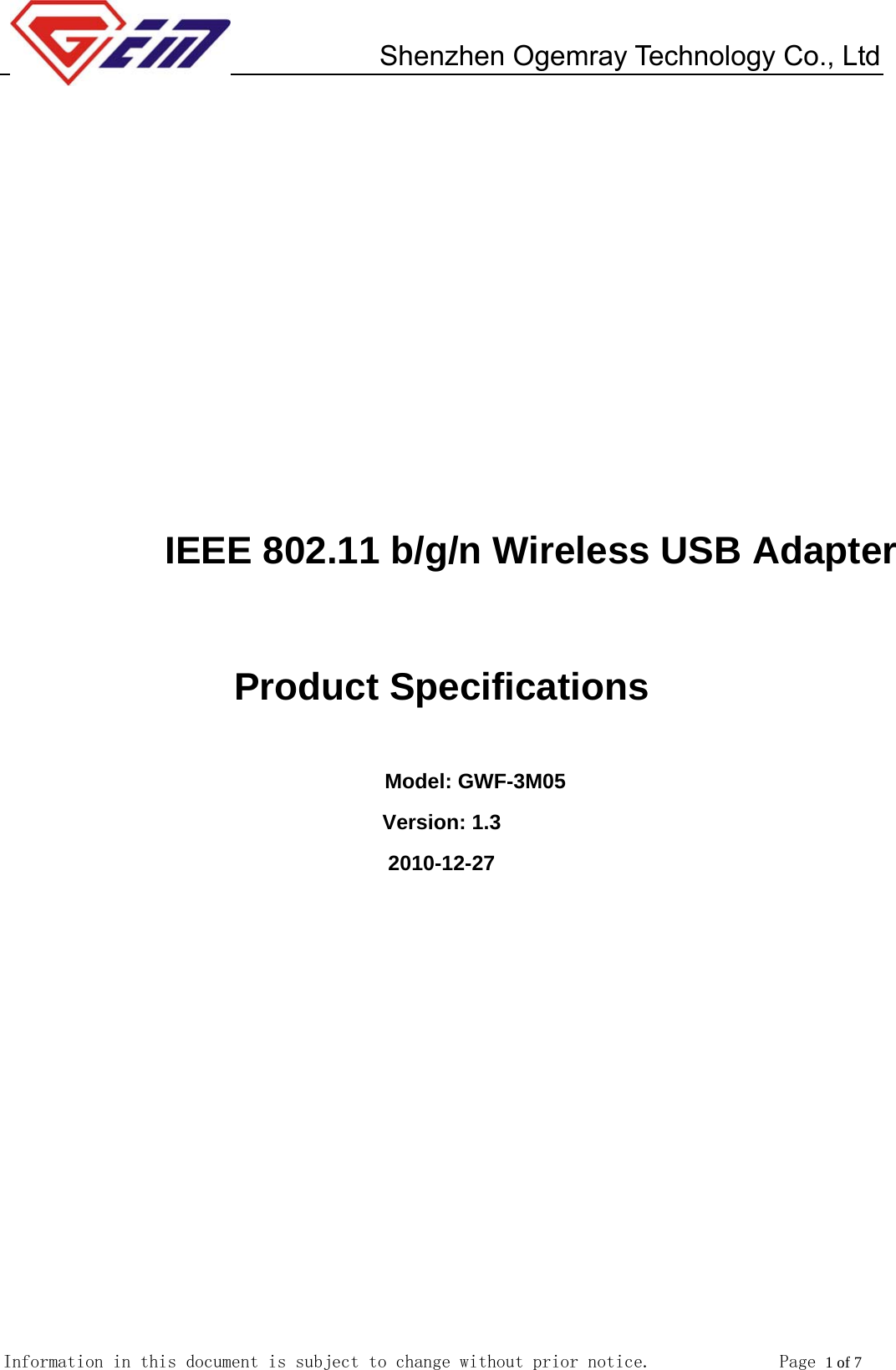 page 1 of 7 ieee 802.