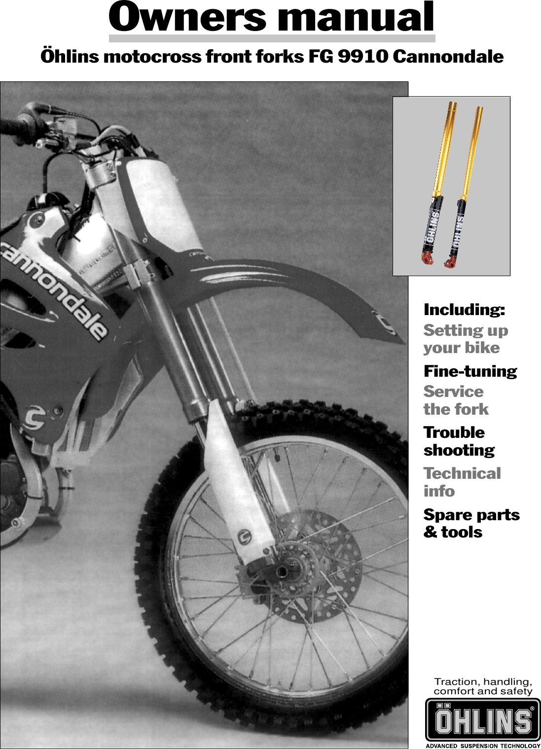 Ohlins Cannondale Fg 9910 Users Manual OHL736 Ly Wm WCJ Ed5