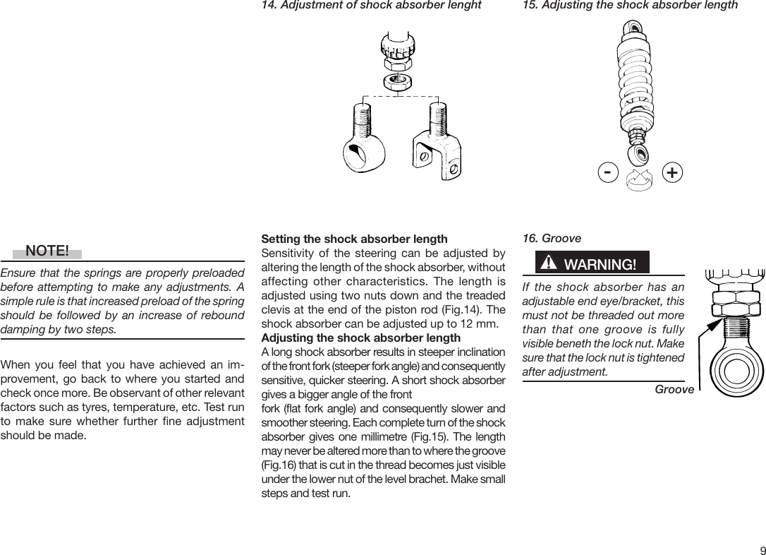 Page 9 of 12 - Ohlins Ohlins-Shock-Absorbers-Motorcycle-Road-And-Track-Users-Manual- 07241-02A5L.p65  Ohlins-shock-absorbers-motorcycle-road-and-track-users-manual