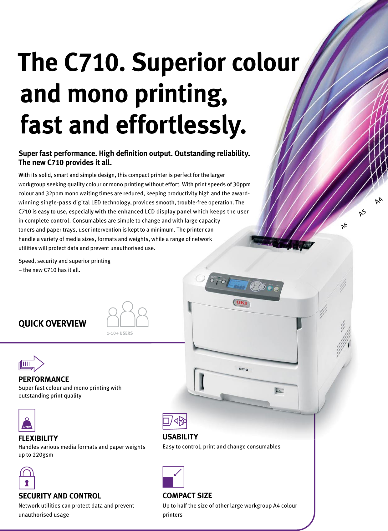 Page 2 of 6 - Oki Oki-C710-Users-Manual-  Oki-c710-users-manual