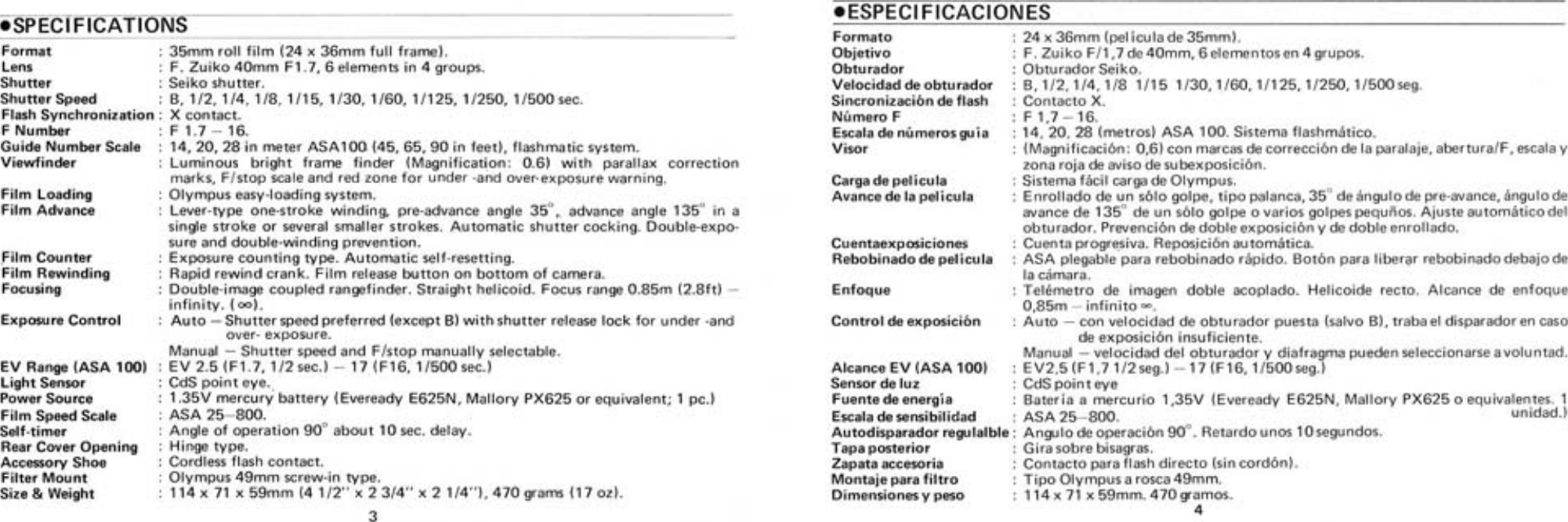 Page 3 of 12 - Olympus Olympus-35-Rd-Operating-Instructions-  Olympus-35-rd-operating-instructions