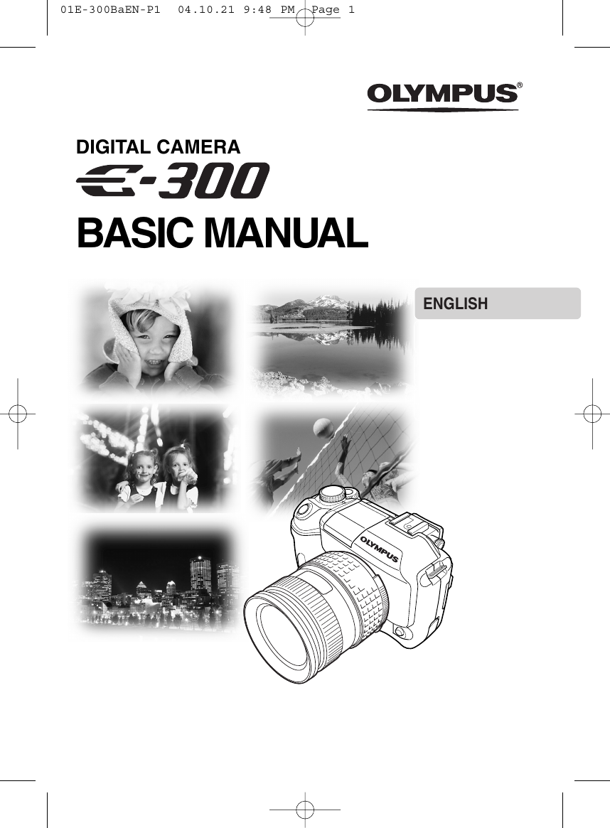 Olympus E 300 Basic Manual EVOLT_E 300_Basic_Manual_EN