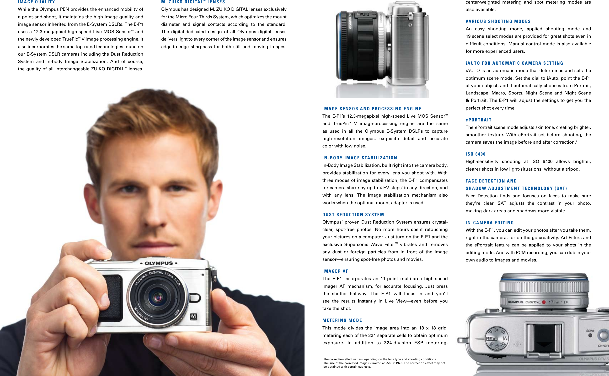 Page 5 of 7 - Olympus Olympus-Ep-1-Users-Manual- E-P1_Brochure_EN  Olympus-ep-1-users-manual