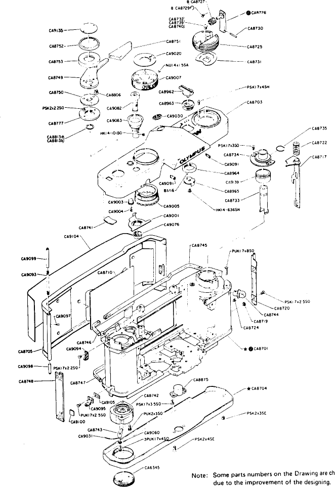 Page 1 of 4 - Olympus Olympus-Om-1-Exploded-View-User-Guide- Olympus-om-1-exploded-view-user-guide