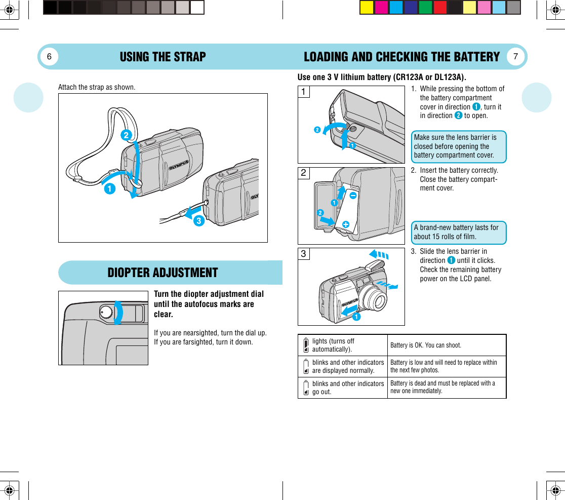 Page 4 of 12 - Olympus Olympus-Stylus-Wide-100-Users-Manual-  Olympus-stylus-wide-100-users-manual