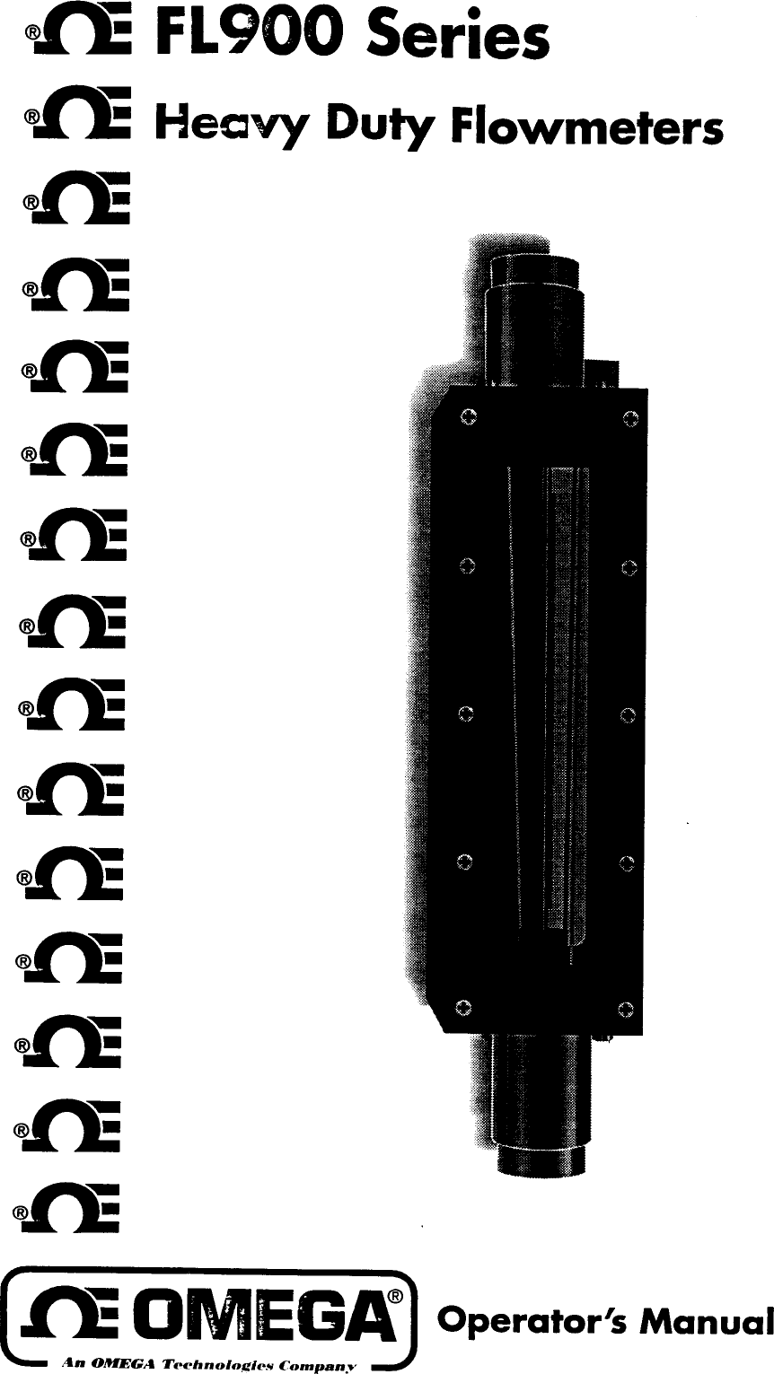 Page 1 of 4 - Omega-Engineering Omega-Engineering-Fl900-Users-Manual- Rotameters  Omega-engineering-fl900-users-manual