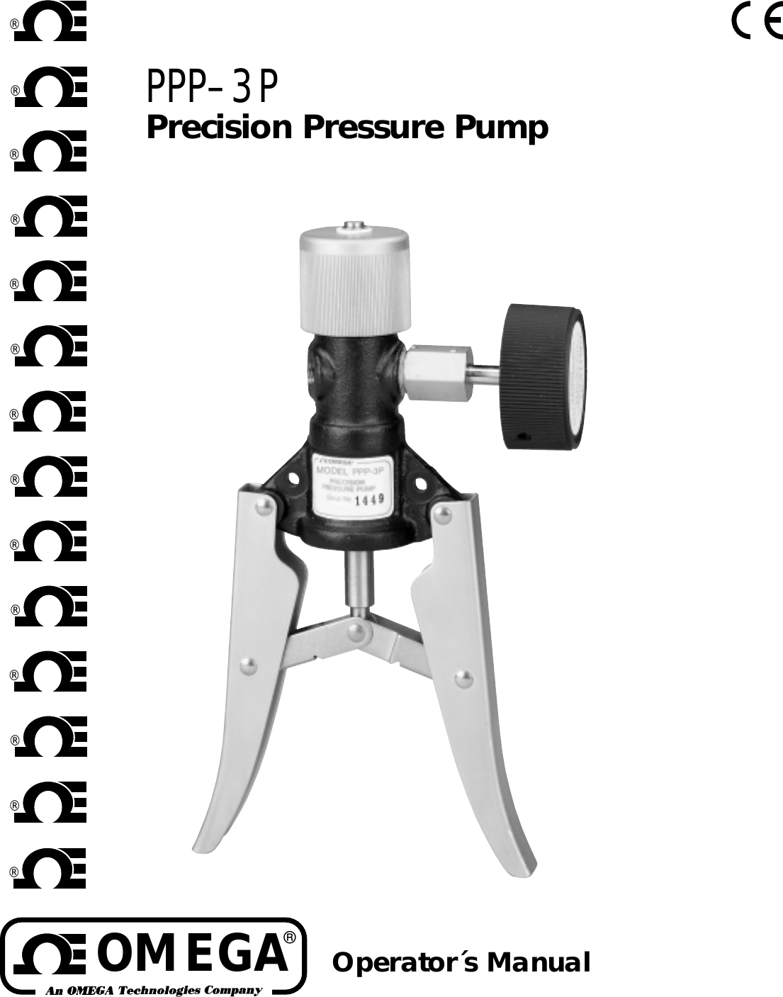 Page 1 of 4 - Omega-Engineering Omega-Engineering-Ppp3P-Users-Manual- Pressure Pump  Omega-engineering-ppp3p-users-manual