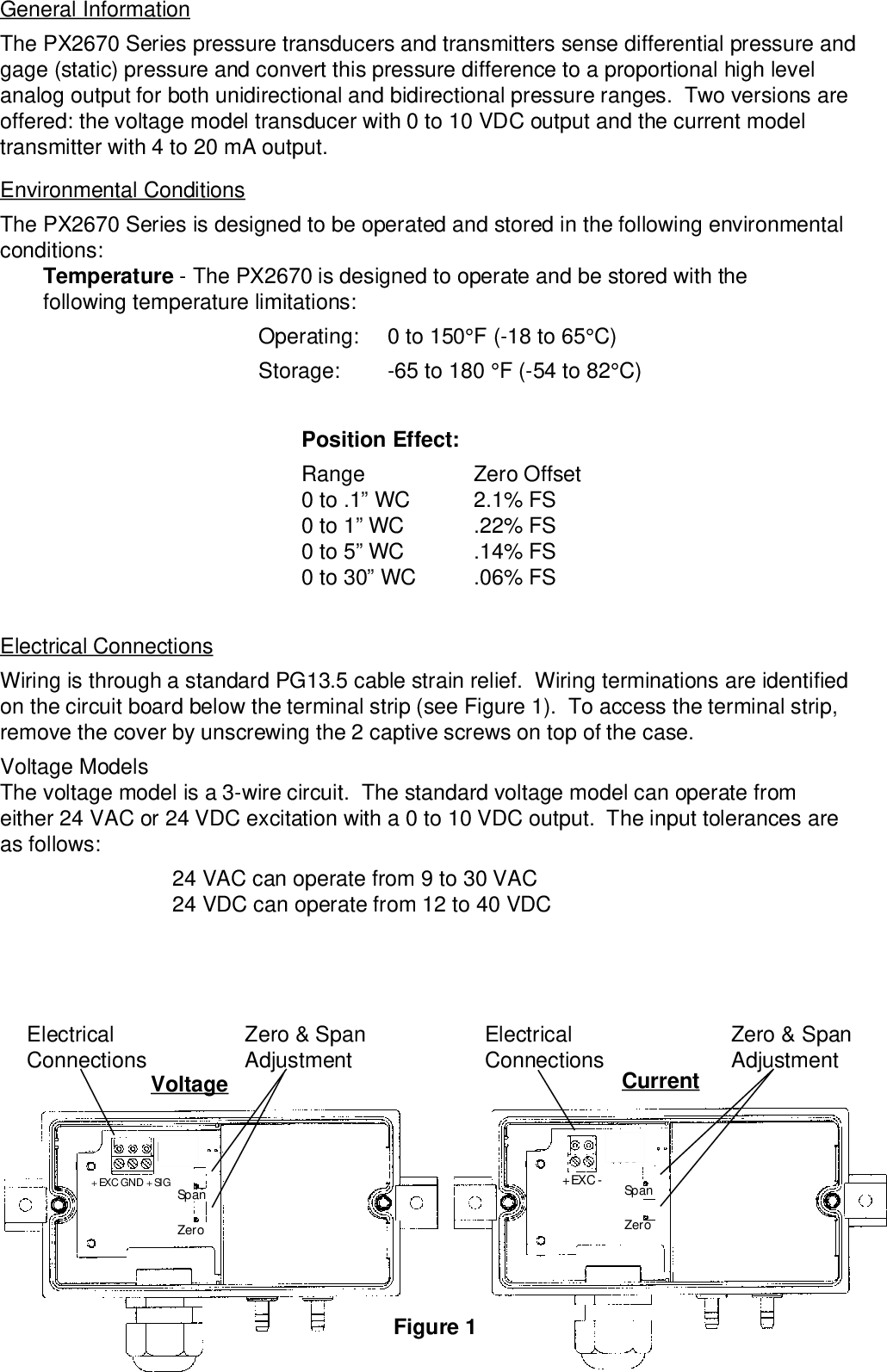 Page 3 of 7 - Omega-Engineering Omega-Engineering-Px2670-Users-Manual- Low Pressure Transducer  Omega-engineering-px2670-users-manual