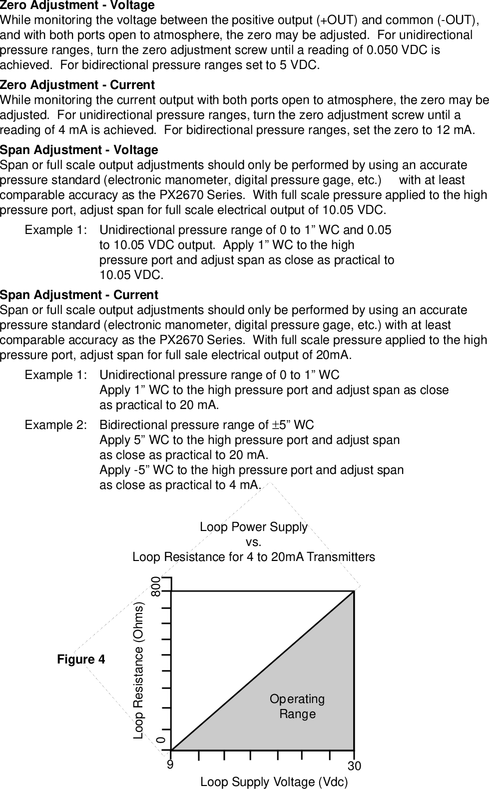 Page 5 of 7 - Omega-Engineering Omega-Engineering-Px2670-Users-Manual- Low Pressure Transducer  Omega-engineering-px2670-users-manual