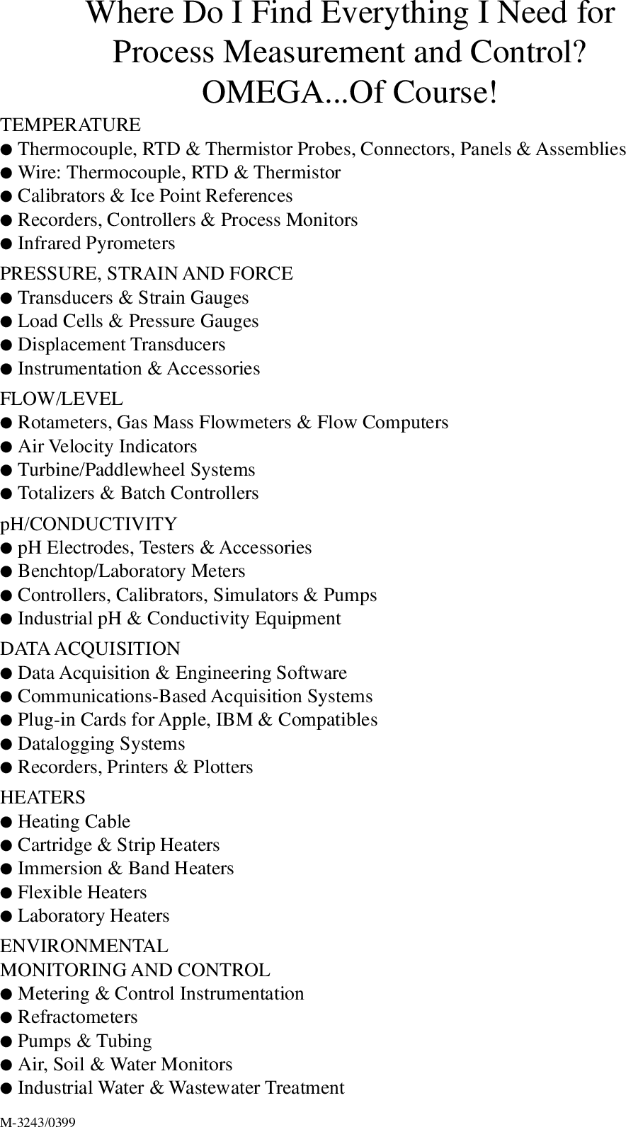 Page 7 of 7 - Omega-Engineering Omega-Engineering-Px2670-Users-Manual- Low Pressure Transducer  Omega-engineering-px2670-users-manual