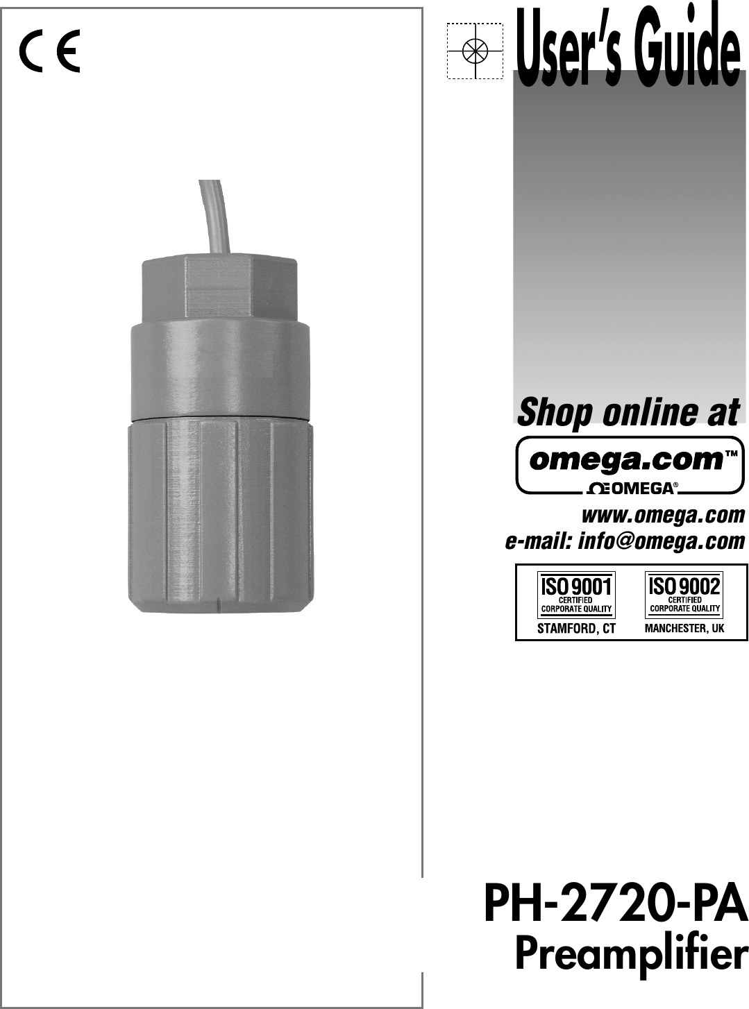 Page 1 of 8 - Omega-Speaker-Systems Omega-Speaker-Systems-Ph-2720-Pa-Users-Manual- Preamplifier  Omega-speaker-systems-ph-2720-pa-users-manual