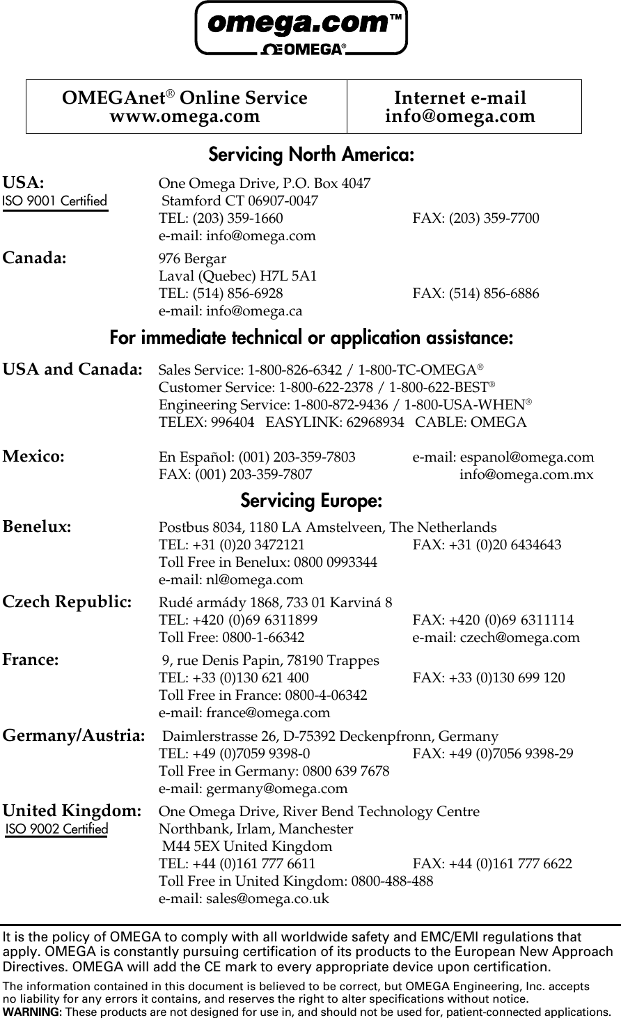 Page 2 of 8 - Omega-Speaker-Systems Omega-Speaker-Systems-Ph-2720-Pa-Users-Manual- Preamplifier  Omega-speaker-systems-ph-2720-pa-users-manual