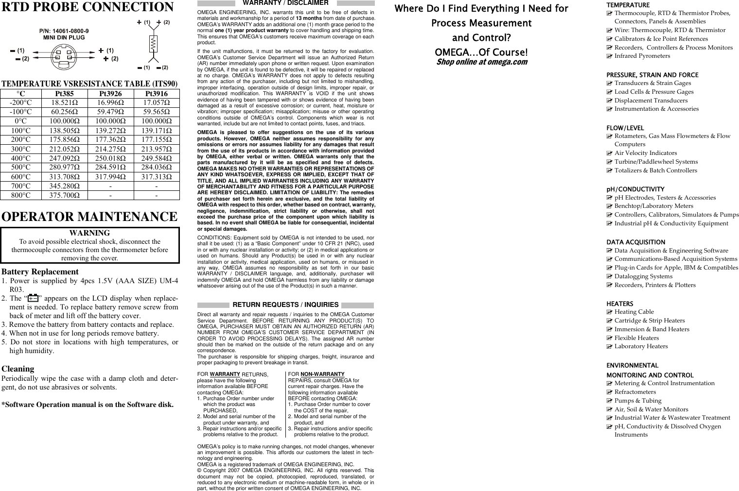 Page 3 of 3 - Omega-Vehicle-Security Omega-Vehicle-Security-Hh804W-Users-Manual Zpfile001