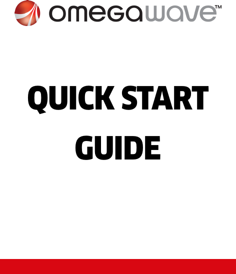 QUICK START GUIDE