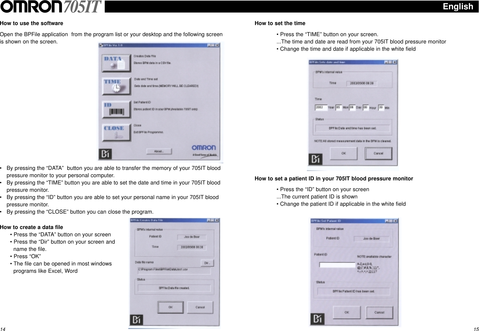 Page 8 of 12 - Omron-Healthcare Omron-Healthcare-705It-Users-Manual-  Omron-healthcare-705it-users-manual