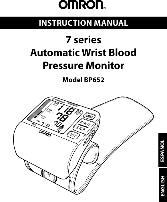 omron-healthcare-blood-pressure-monitor-bp652-users-manual