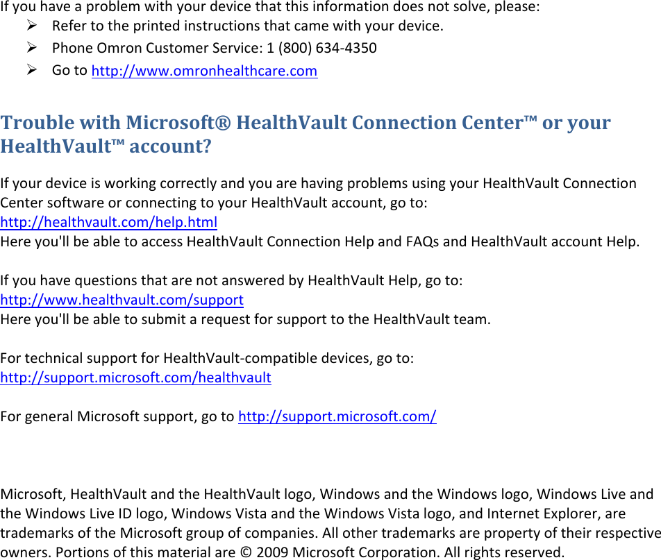 Page 3 of 3 - Omron-Healthcare Omron-Healthcare-Gosmarttm-Pocket-Pedometer-Troubleshooting-Hj720Itc-Users-Manual- Omron HJ-720ITC GoSmart™ Pocket Pedometer Troubleshooting Guide Omron-healthcare-gosmarttm-pocket-pedometer-troubleshooting-hj720itc-users-manual