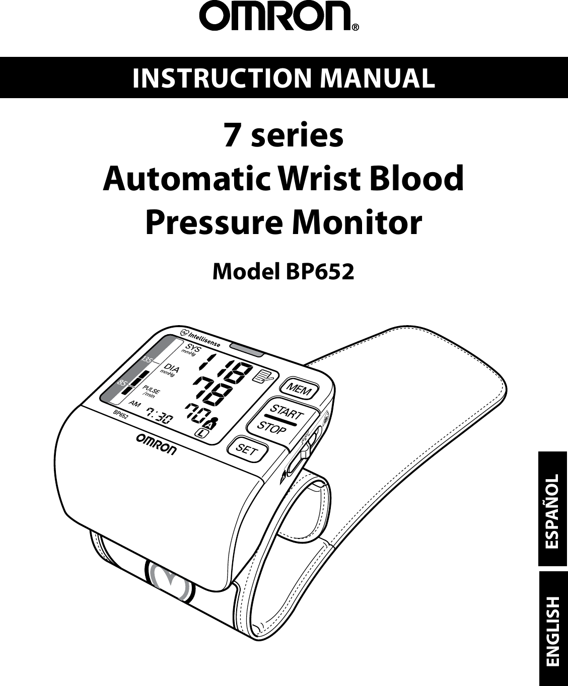 Omron Bp652 Instruction Manual ManualsLib Makes It Easy To Find Manuals ...