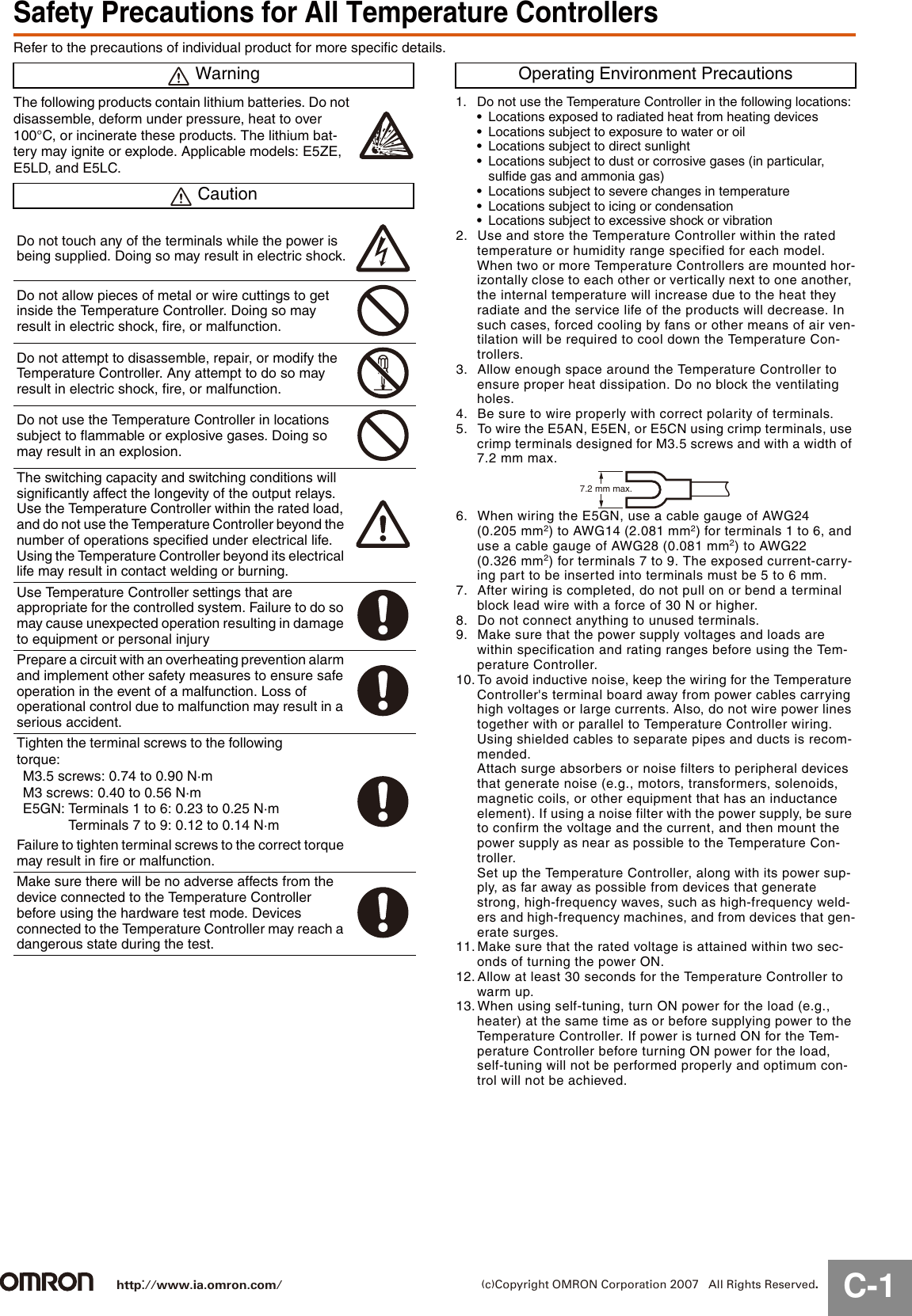 Page 6 of 9 - Omron Omron-E5Zn-Drt-Users-Manual- E5ZN-DRT Omron-e5zn-drt-users-manual